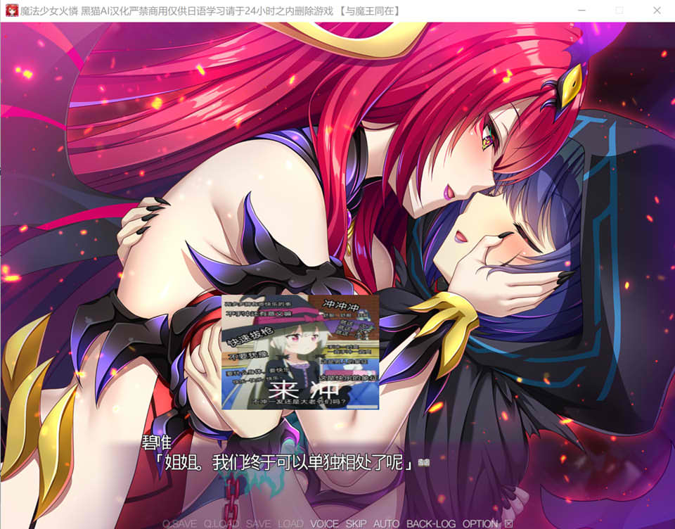 魔法少女火憐：恶堕姐妹于银狱竞技场中消失 AI汉化版+存档[新汉化/2.6G]