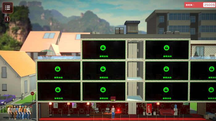 私人酒店模拟 STEAM官方中文版 动态经营模拟游戏